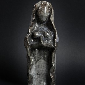 Vierge-Raku-1100g-7x7x21cm