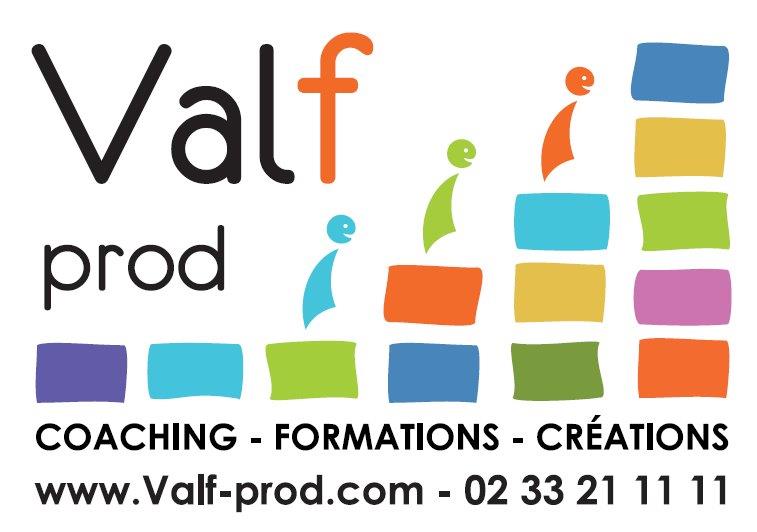 Valf Prod: 1 logo pour rassembler mes 2 activités