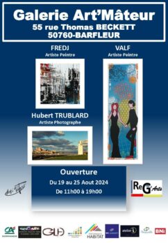 Expo Valérie Francisque Barfleur Normandie