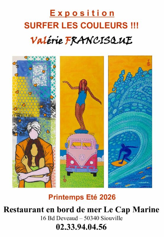 Exposition « Amoureux des Couleurs » au Cap Marine de Siouville-Hague (50)